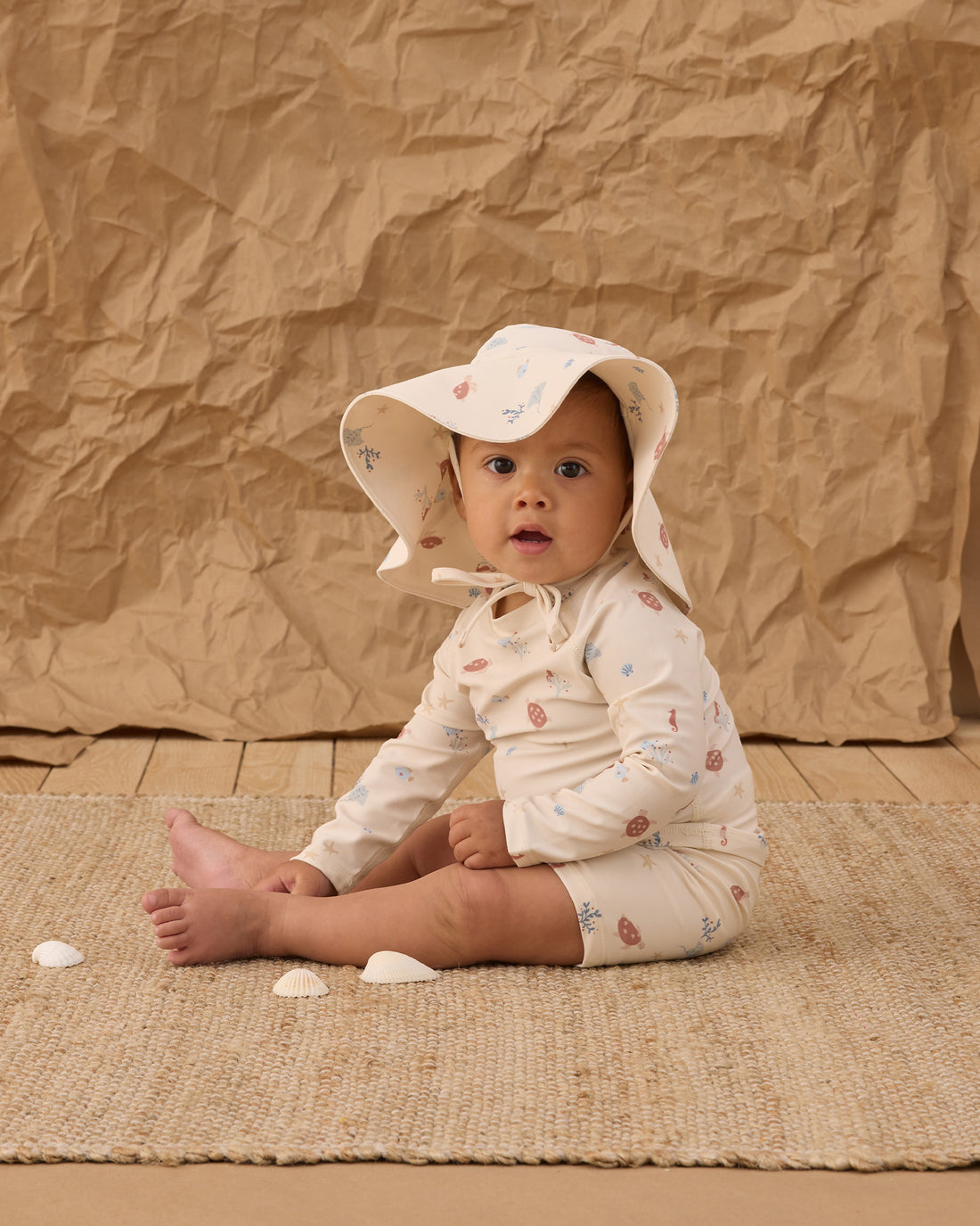 Rylee + Cru Boys Rashguard Set - Aquatic