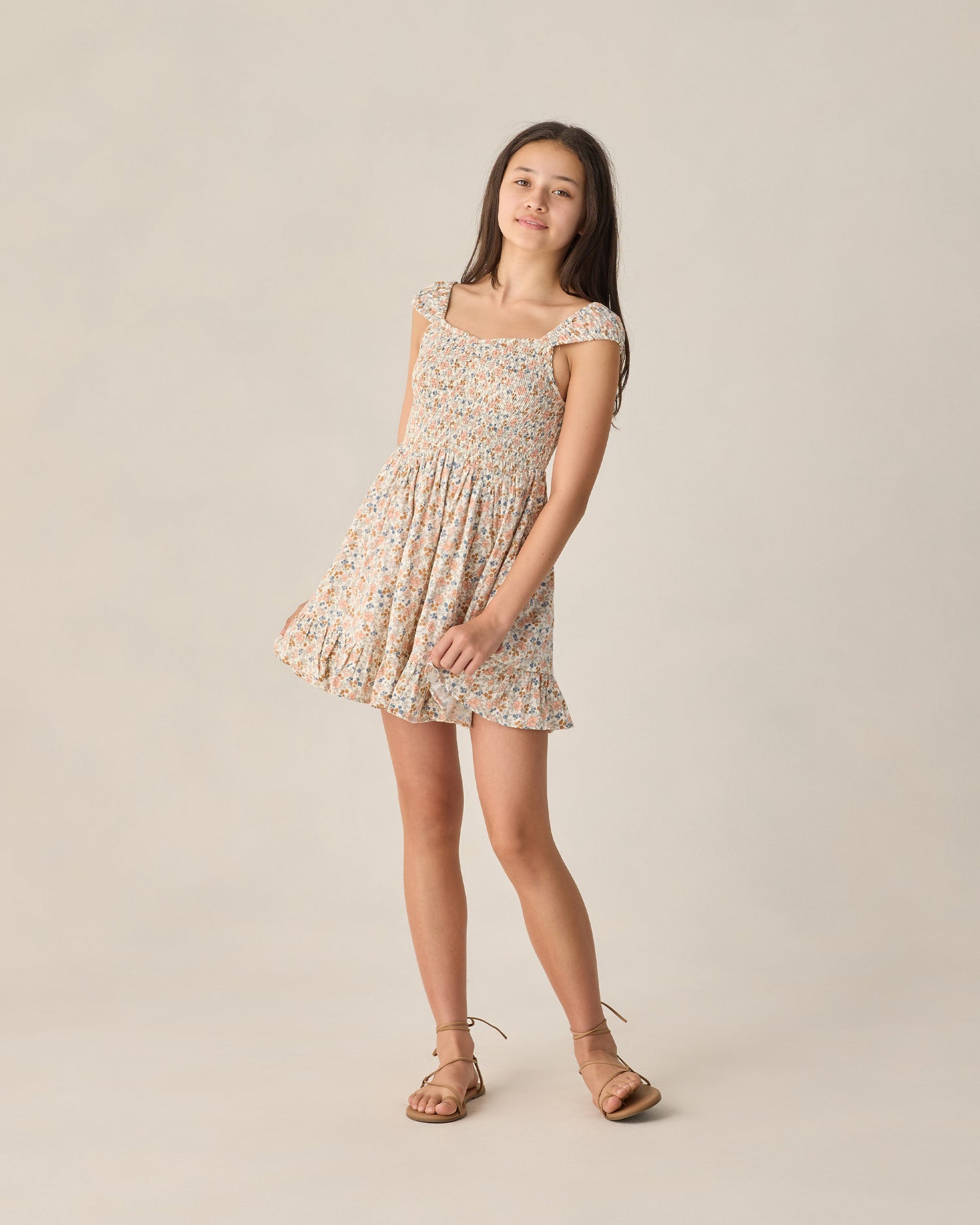 Rylee + Cru Teen Kalina Dress - Flower Field