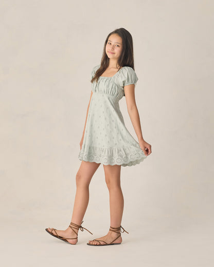 Rylee + Cru Teen Liv Dress - Seafoam