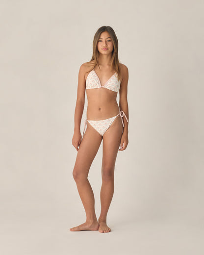Rylee + Cru Teen Triangle Bikini Set - Blossom