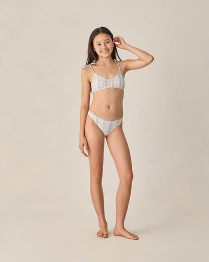 Rylee + Cru Teen Alba Bikini Set - Blue floral