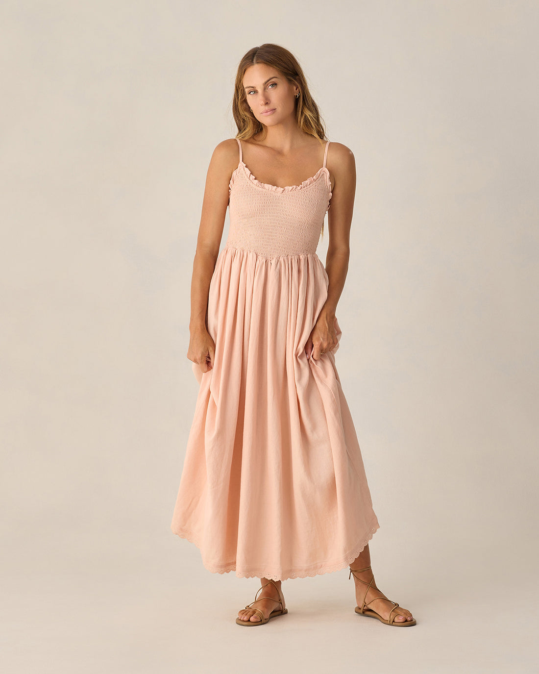 Rylee + Cru Women Chrissy Dress - Blush
