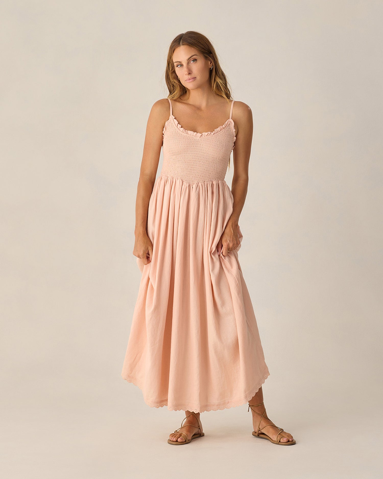Rylee + Cru Women Chrissy Dress - Blush
