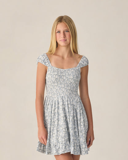 Rylee + Cru Teen Kalina Dress - Hydrangea