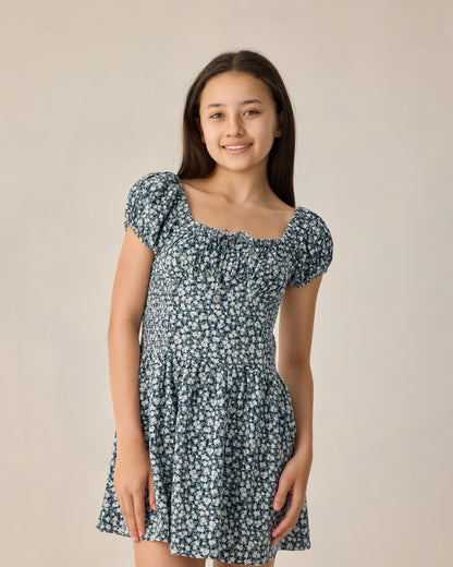 Rylee + Cru Teen Alex Dress - Navy Floral