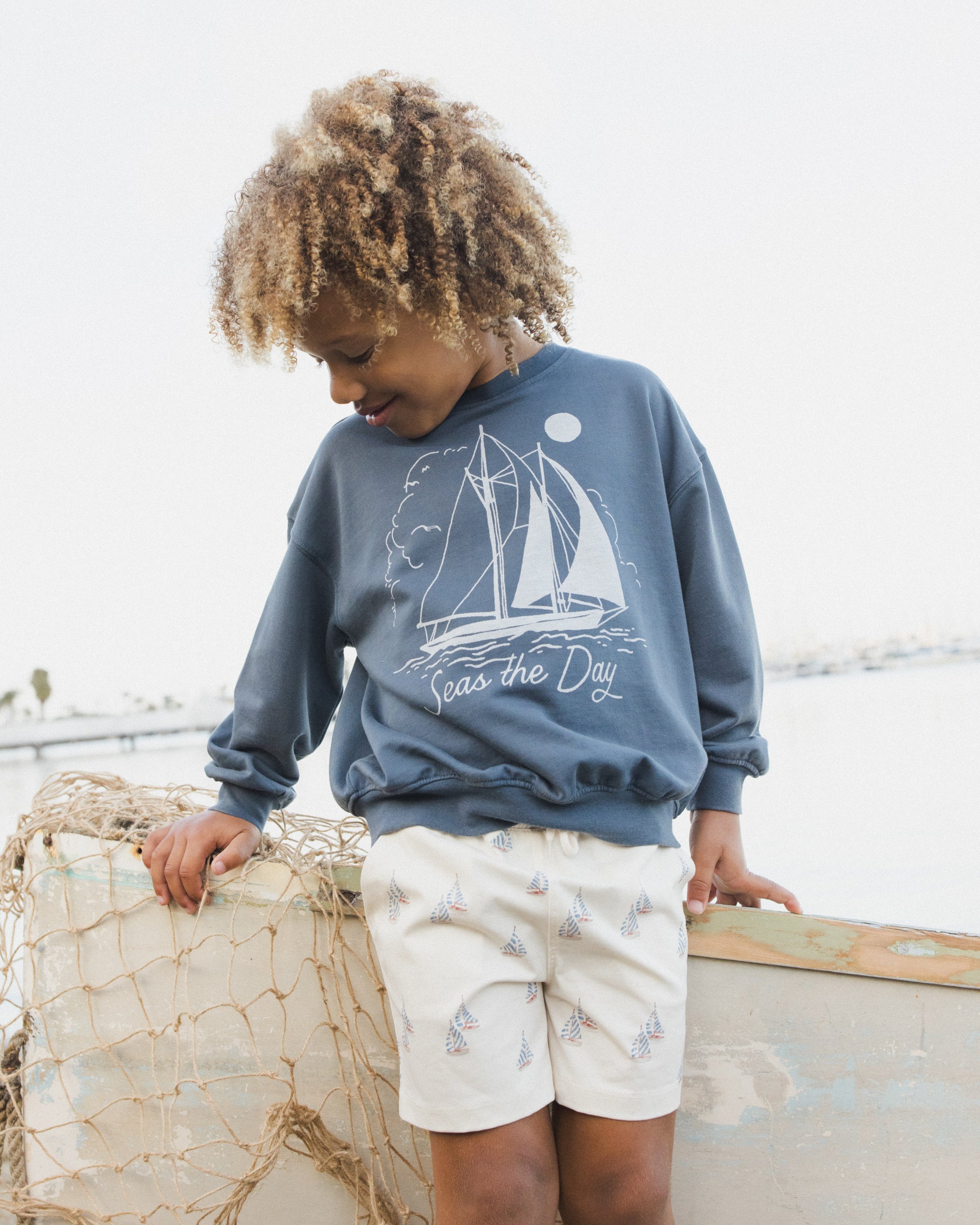 Rylee + Cru Boardshort - Sail