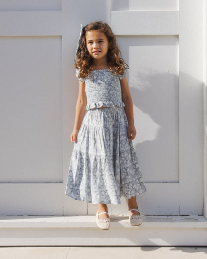 Rylee + Cru Zayla Top - Hydrangea
