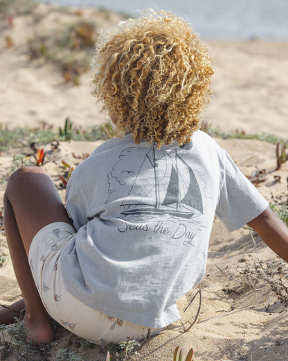 Rylee + Cru Relaxed Tee - Seas The Day