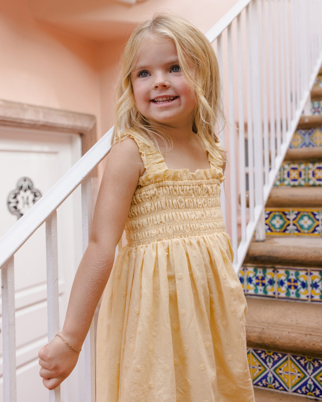 Rylee + Cru Hanna Dress - Lemon