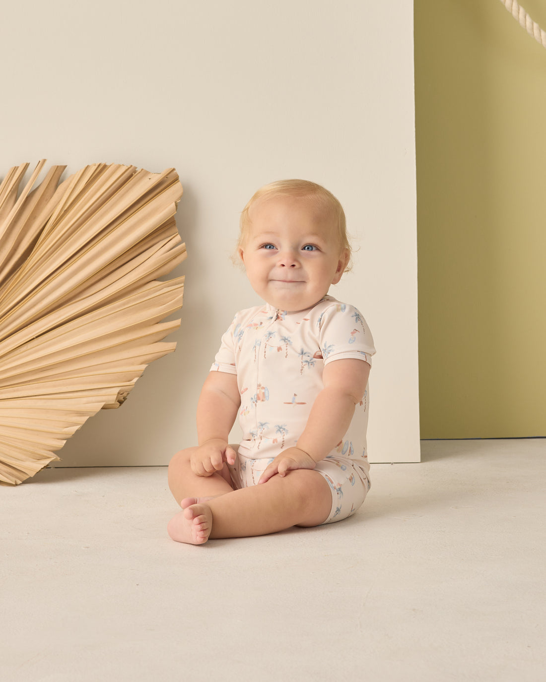 Rylee + Cru Shorty One-Piece - Surf Town