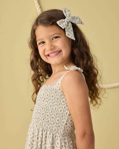 Rylee + Cru Bow - Green Fleur