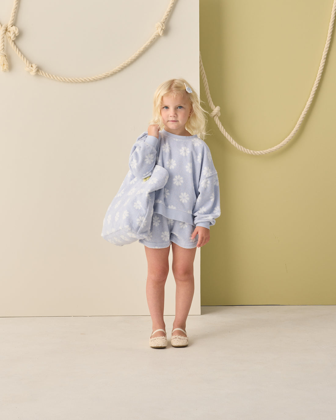 Rylee + Cru Karli Set - Periwinkle Daisy