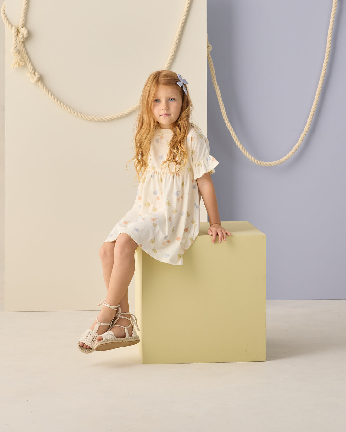 Rylee + Cru Babydoll Dress - Angel Fish