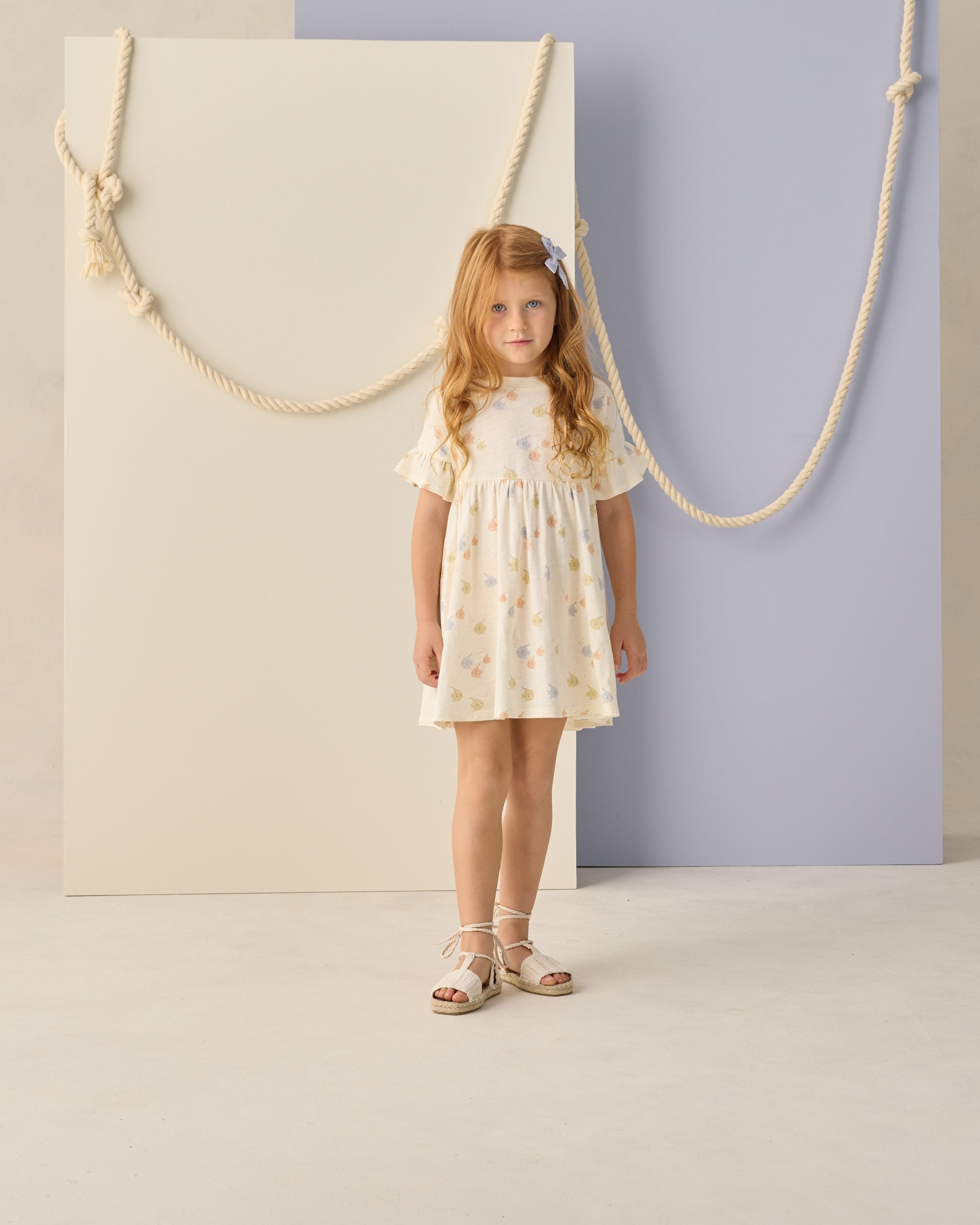 Rylee + Cru Babydoll Dress - Angel Fish