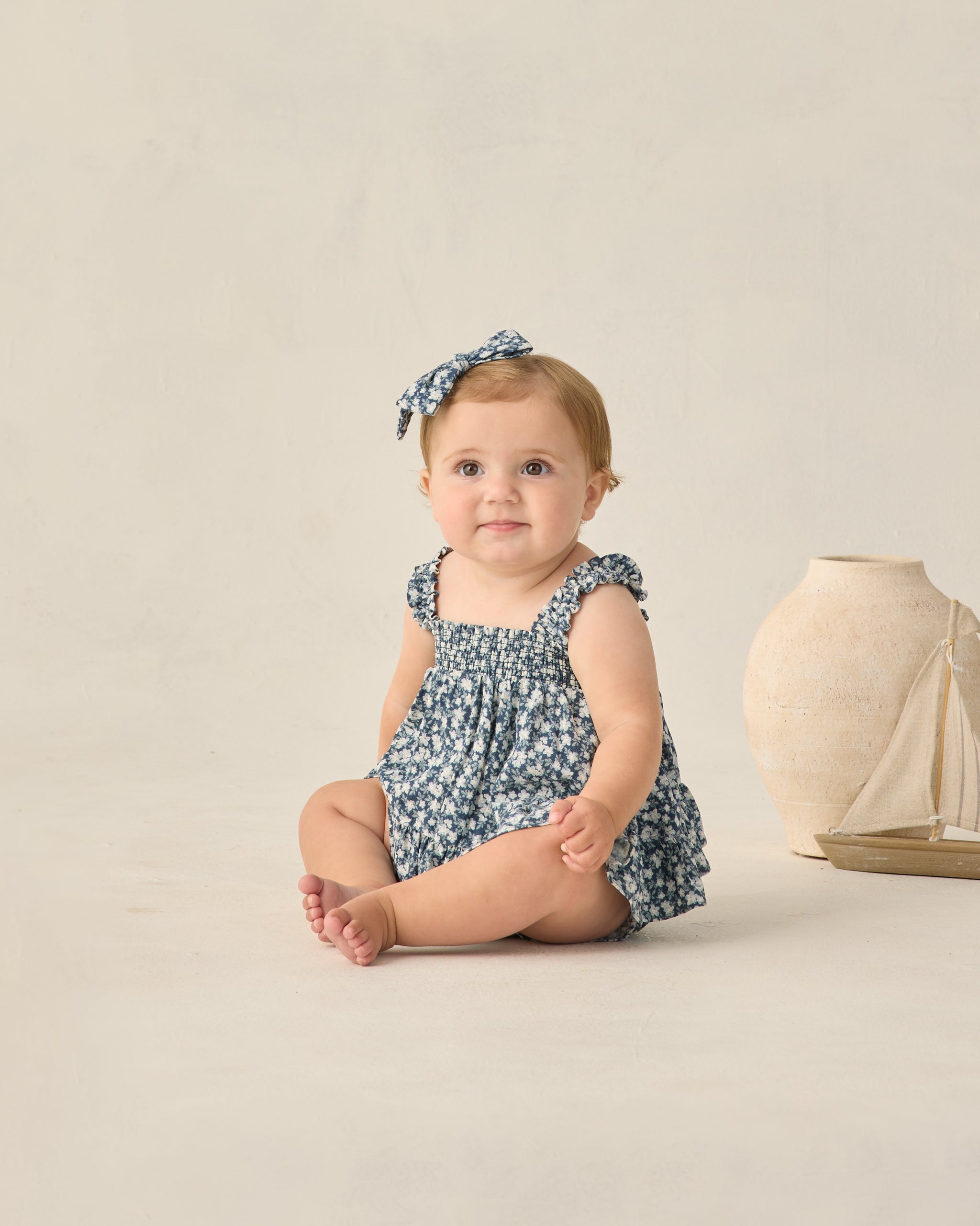 Rylee + Cru Lala Set - Navy Floral