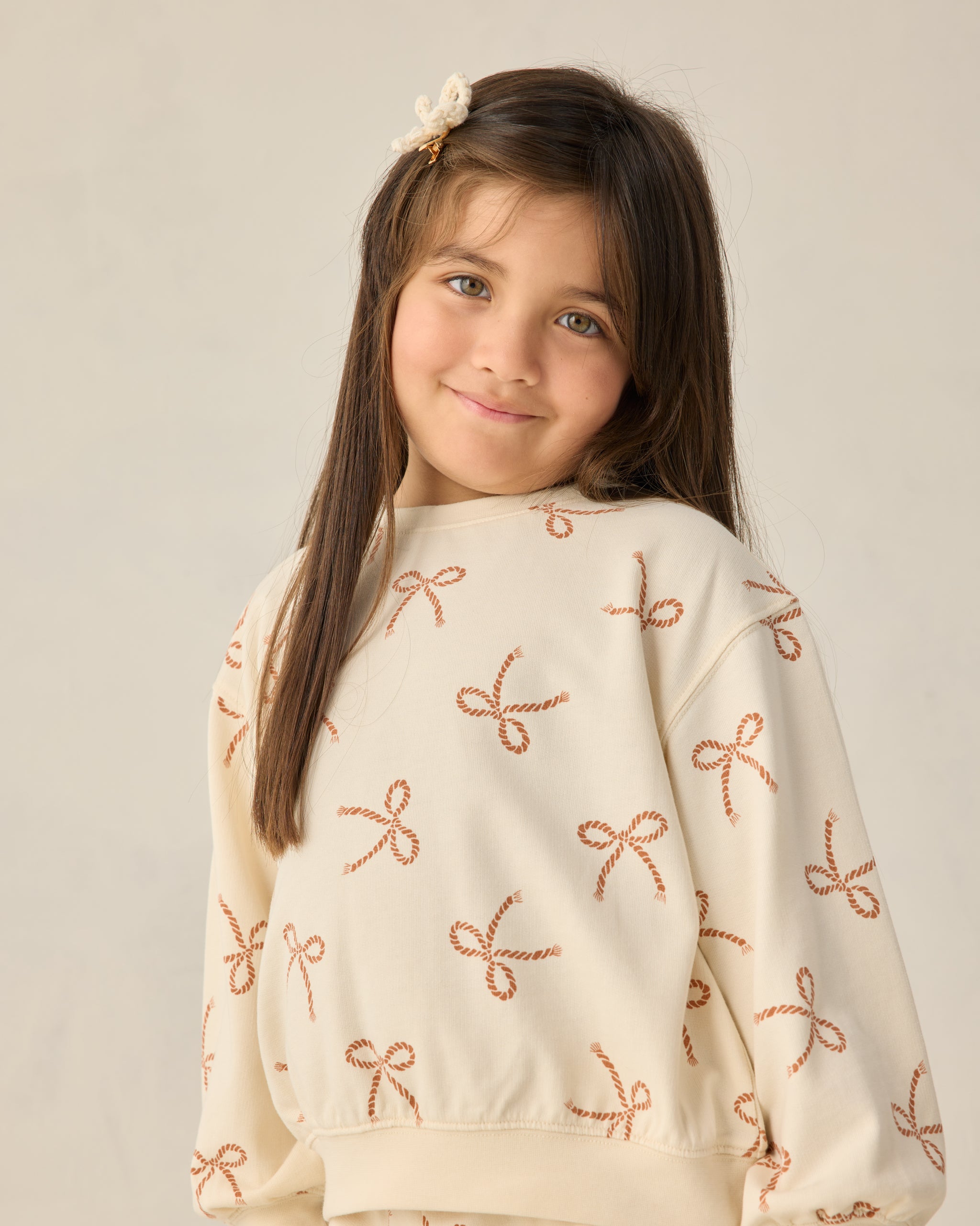 Rylee + Cru Summer Terry Set - Sailor Bows