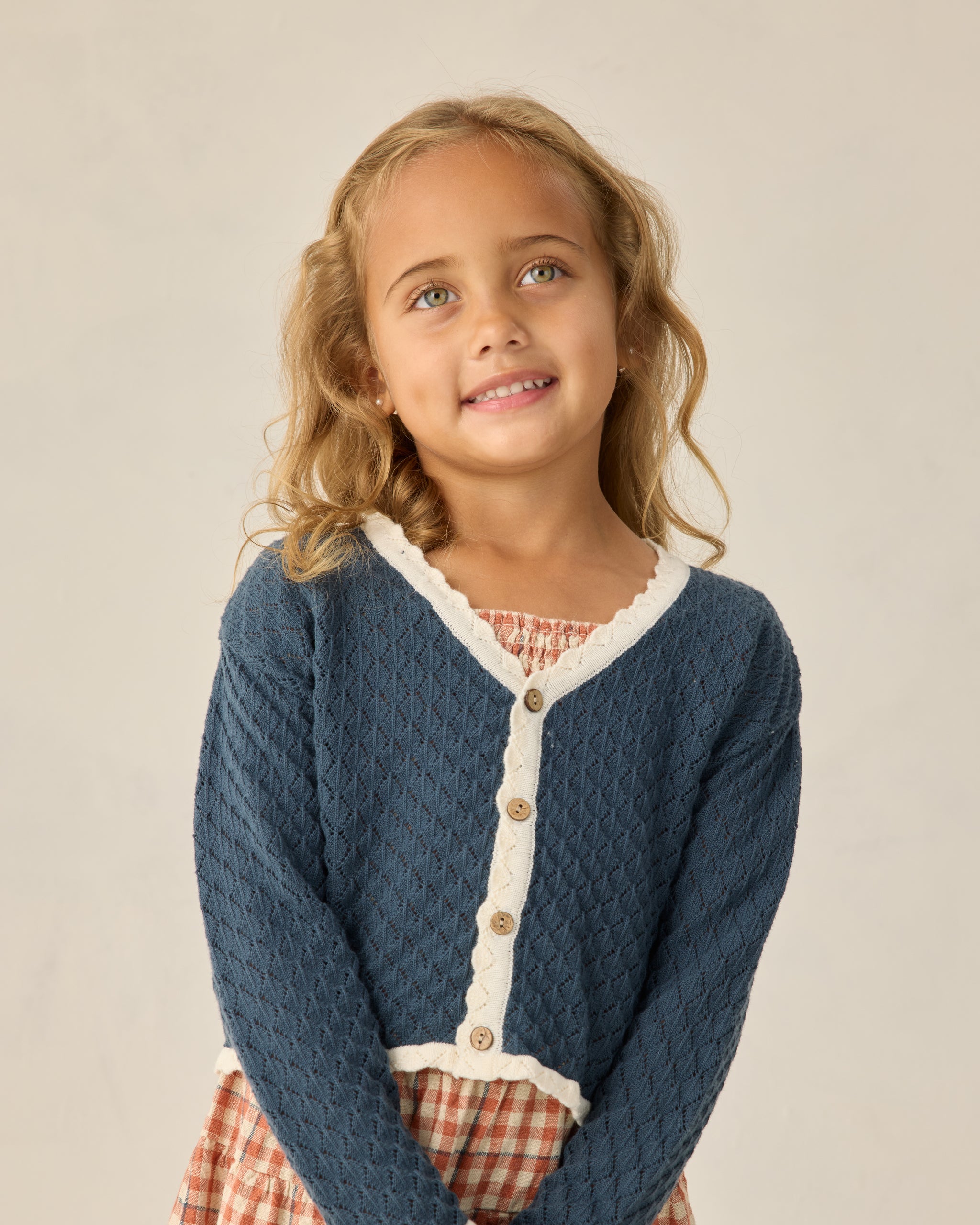Rylee + Cru Ella Cardigan - Navy