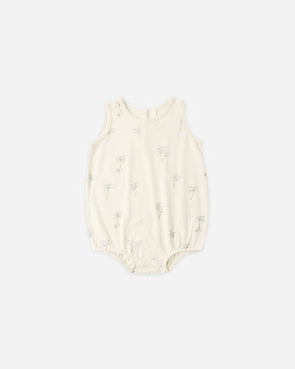 Rylee + Cru Bubble Onesie - Palms