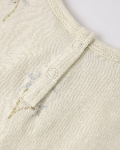 Rylee + Cru Bubble Onesie - Palms