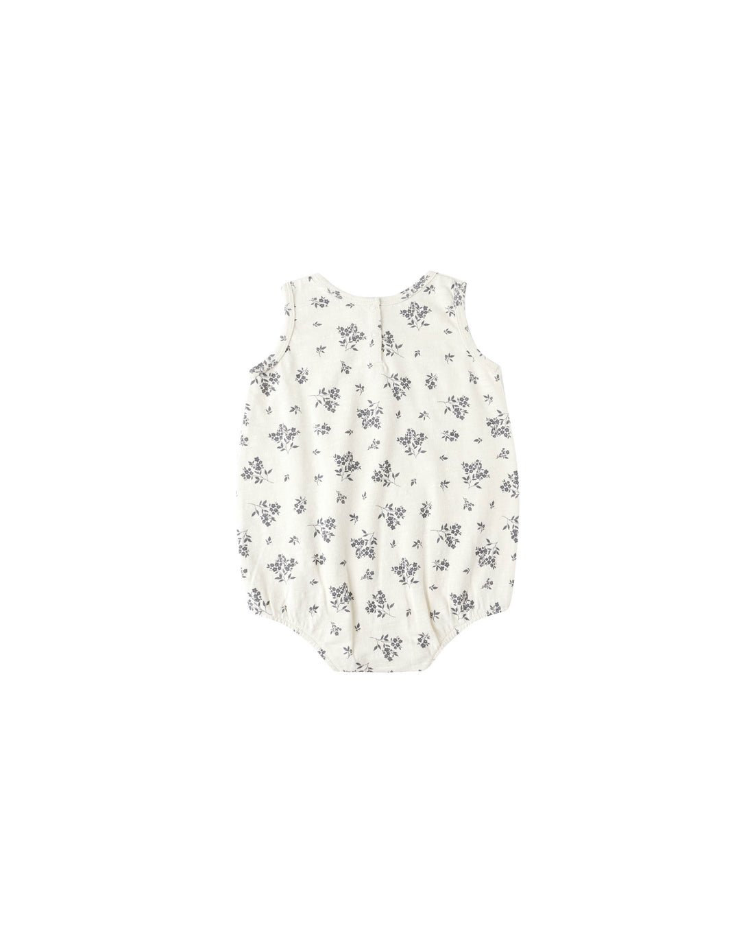 Rylee + Cru Bubble Onesie - Blue Floral