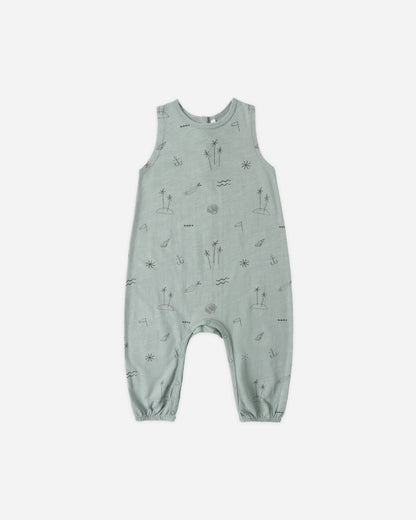 Rylee + Cru Mills Jumpsuit - Coastal