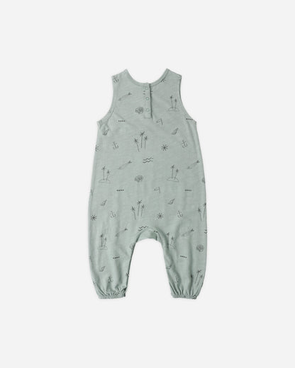 Rylee + Cru Mills Jumpsuit - Coastal
