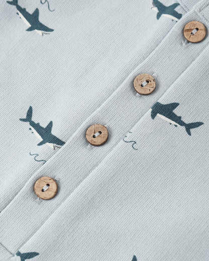 Rylee + Cru Davis Romper - Sharks
