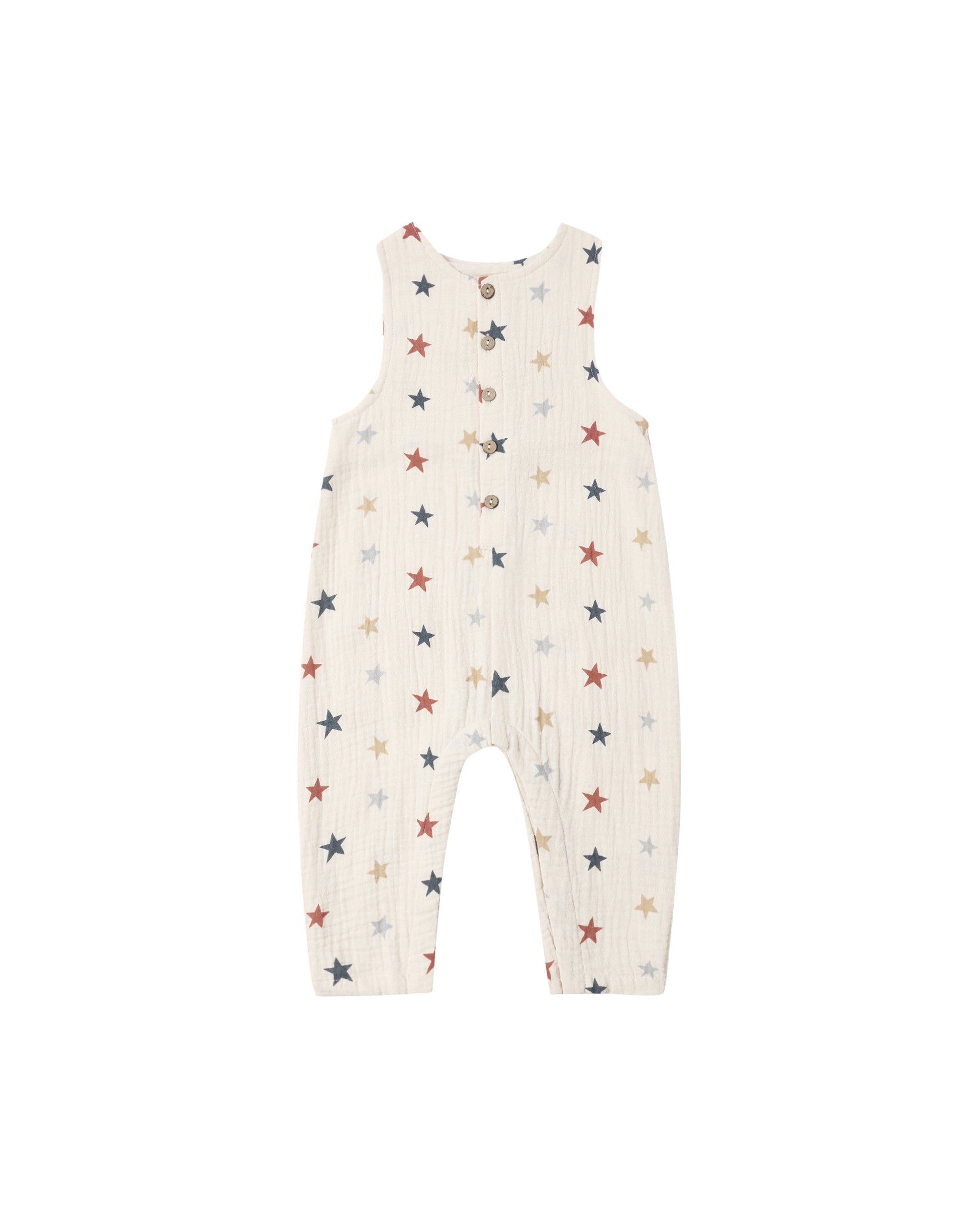 Rylee + Cru Button Jumpsuit - Stars