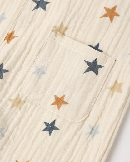 Rylee + Cru Button Jumpsuit - Stars