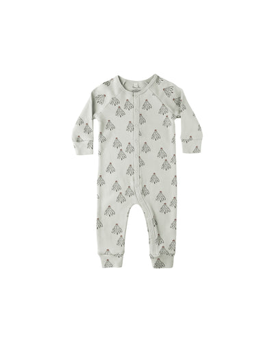 Rylee + Cru Organic Long John Pajamas - Trees
