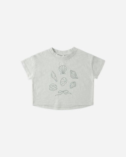 Rylee + Cru Boxy Tee - Seashells