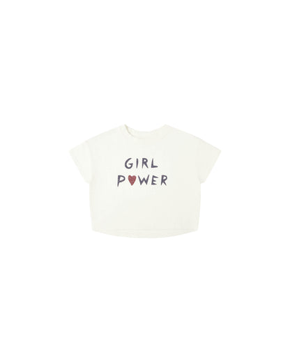 Rylee + Cru Boxy Tee - Girl Power