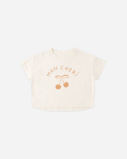 Rylee + Cru Boxy Tee - Mon Cheri