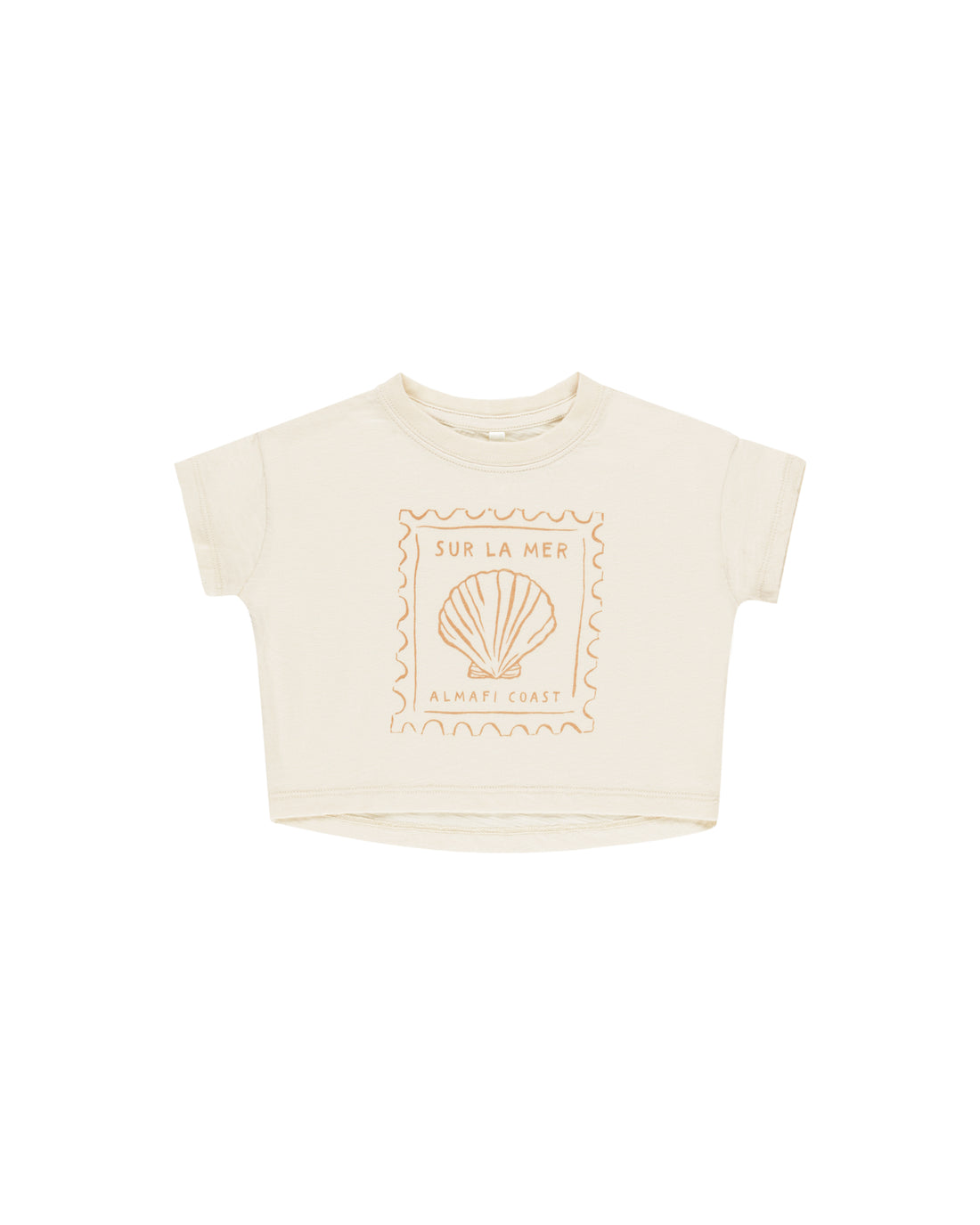 Rylee + Cru Boxy Tee - Seashell