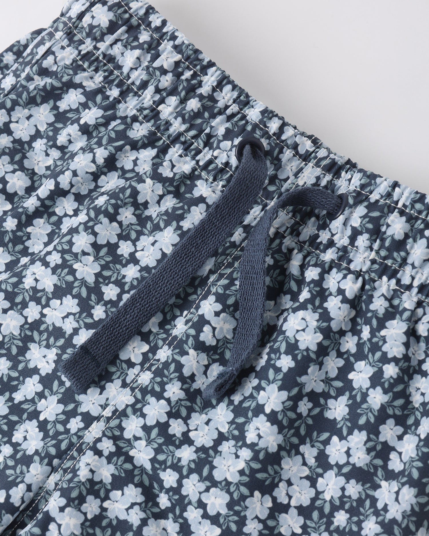Rylee + Cru Swim Trunk - Navy Floral