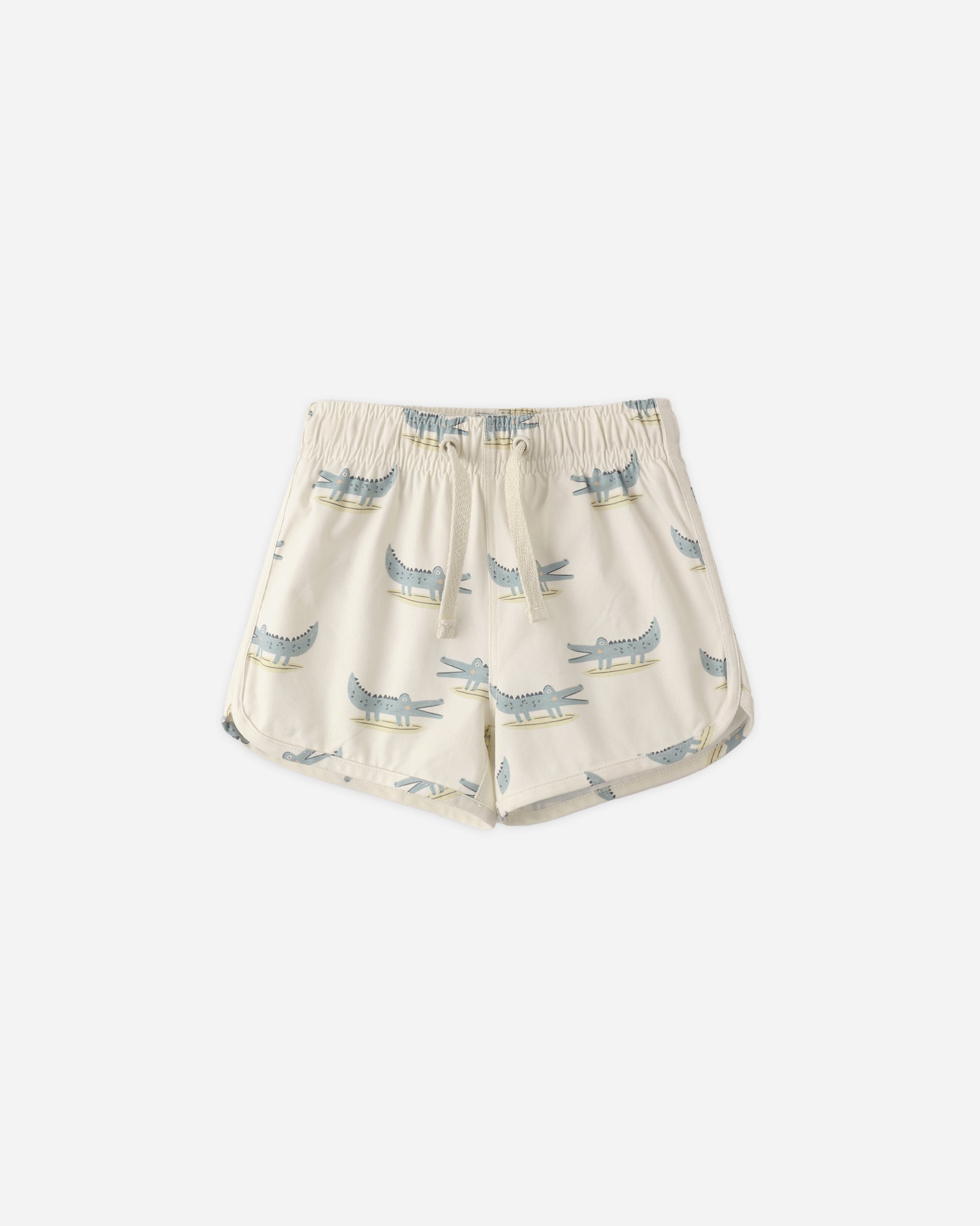Rylee + Cru Swim Trunk - Alligators
