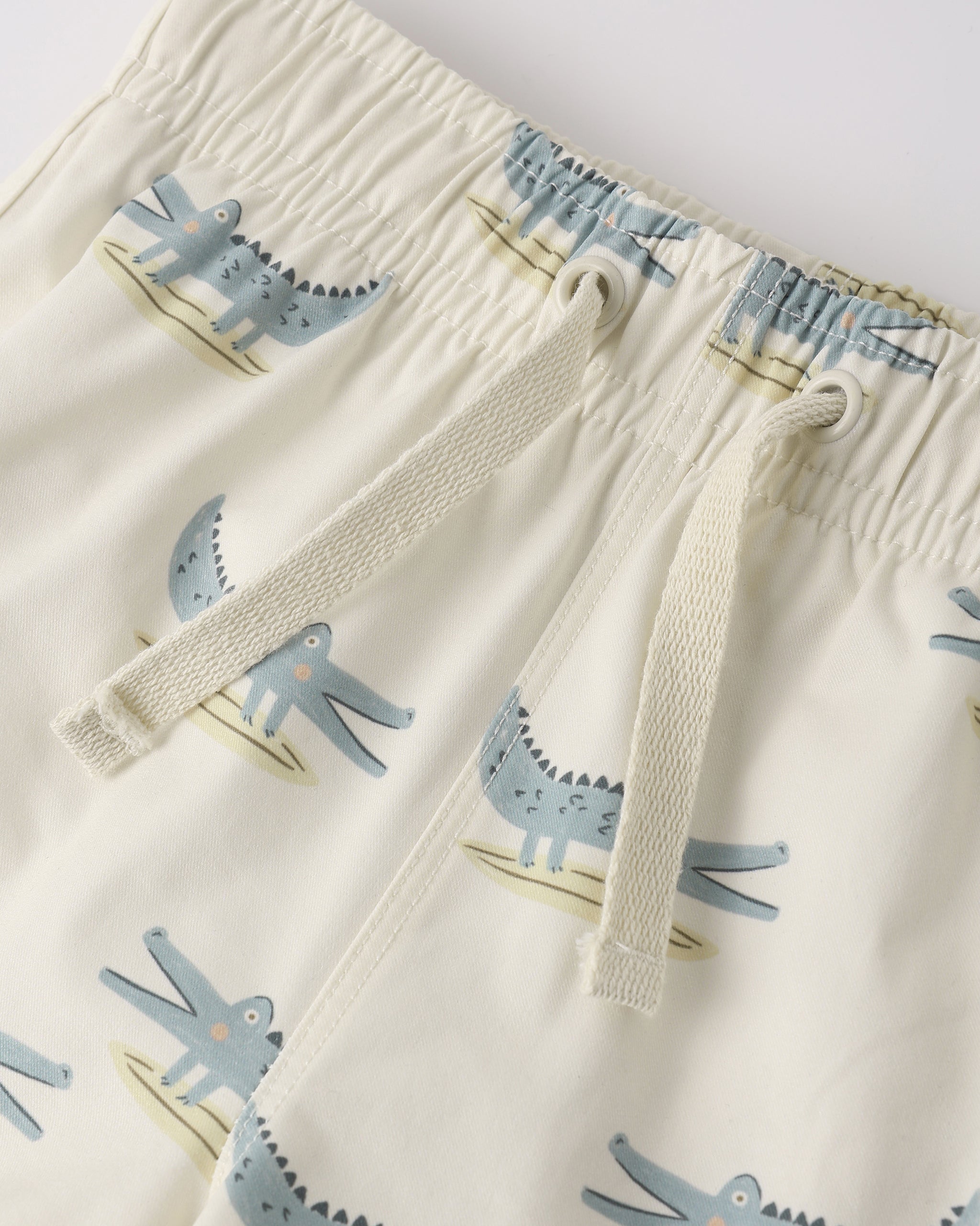 Rylee + Cru Swim Trunk - Alligators