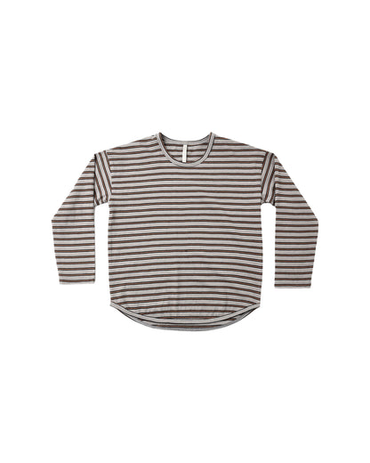 Rylee + Cru Long Sleeve Tee - Vintage Stripe