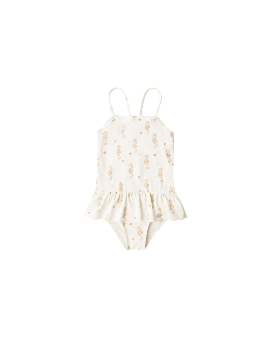 Rylee + Cru Tori Skirted One Piece - Seahorses