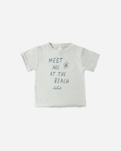 Rylee + Cru Raw Edge Tee - Meet Me At The Beach