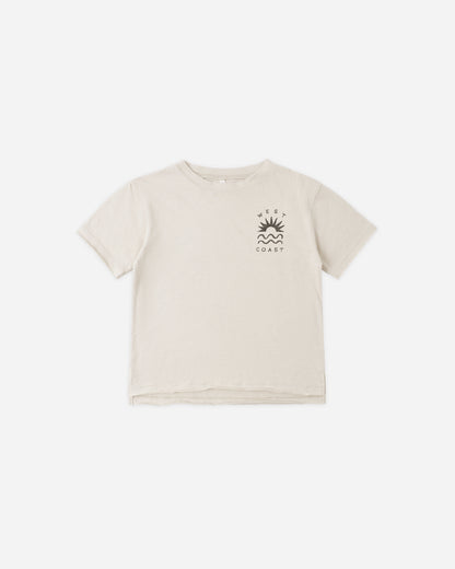 Rylee + Cru Raw Edge Tee - West Coast