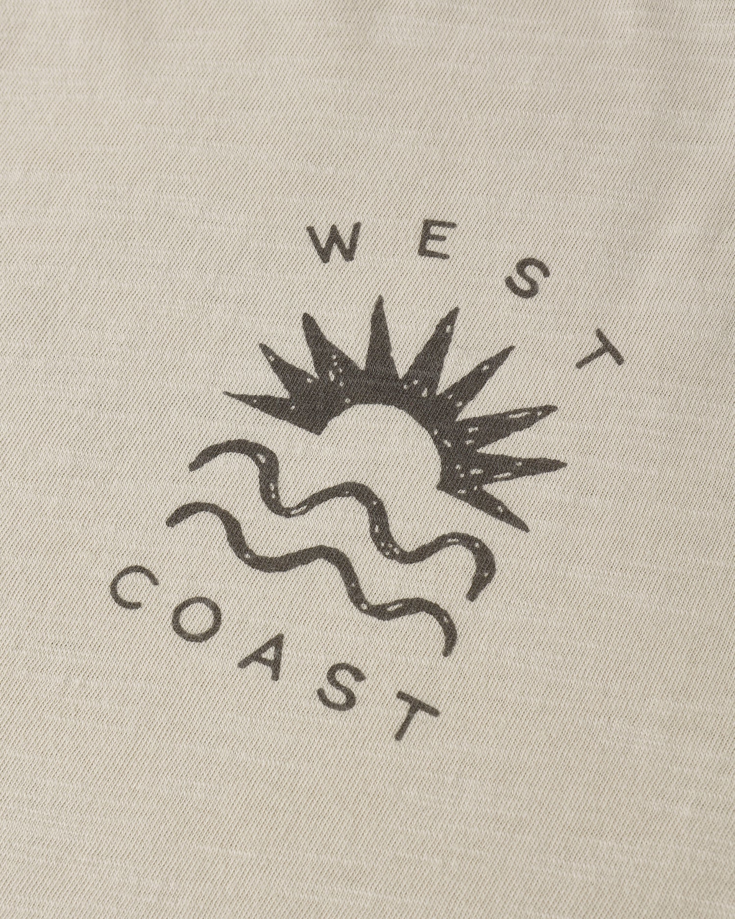 Rylee + Cru Raw Edge Tee - West Coast