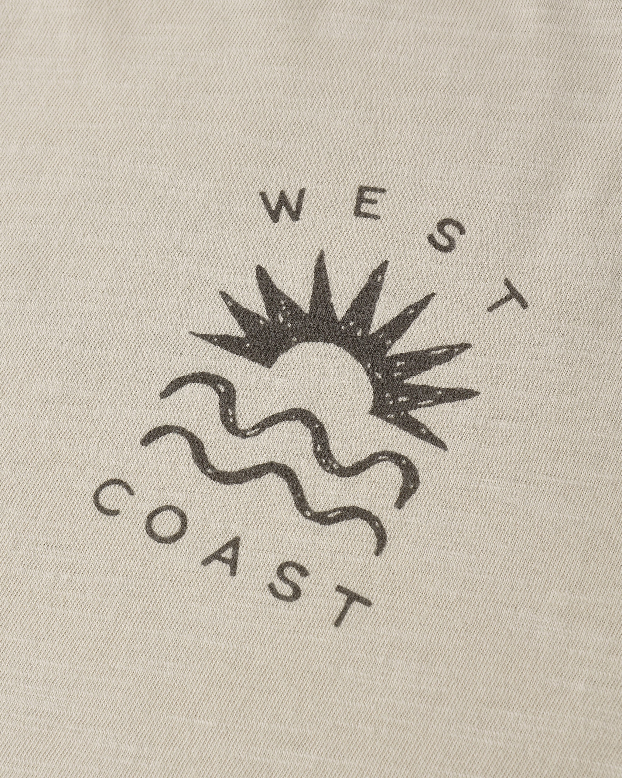 Rylee + Cru Raw Edge Tee - West Coast