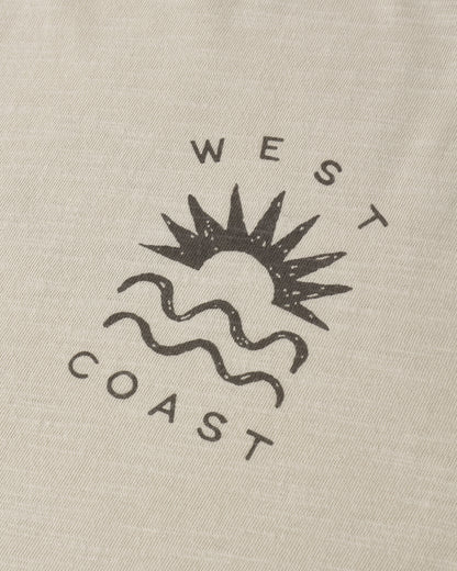Rylee + Cru Raw Edge Tee - West Coast