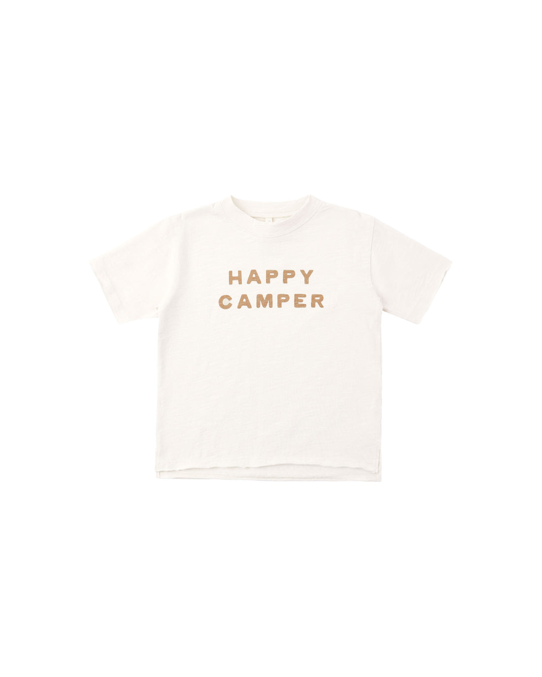 Rylee + Cru Raw Edge Tee - Happy Camper