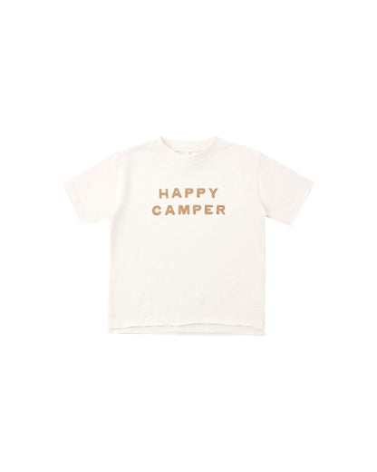 Rylee + Cru Raw Edge Tee - Happy Camper