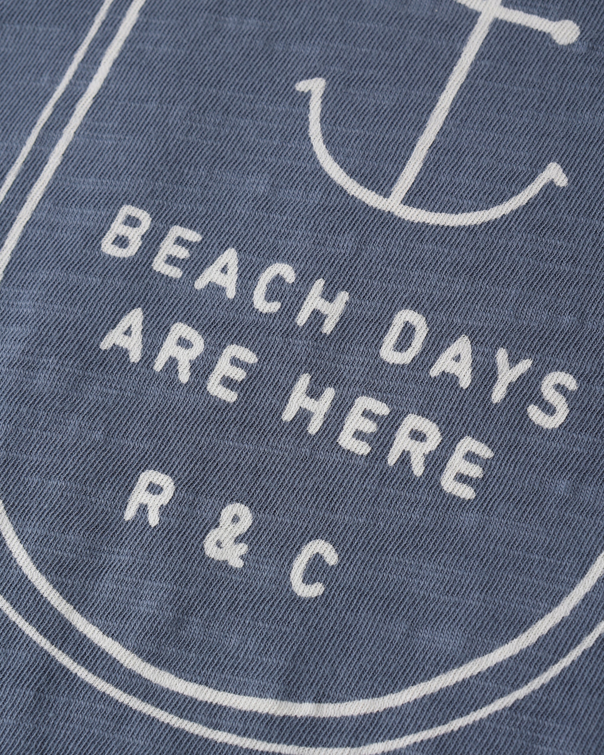 Rylee + Cru Raw Edge Tee - Beach Days