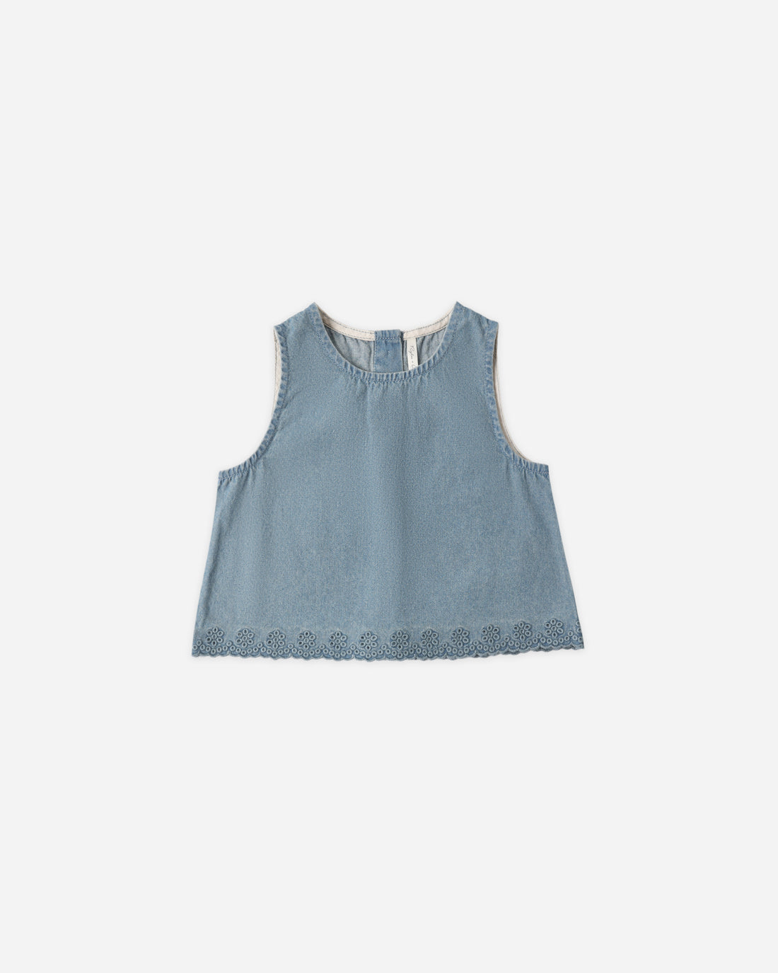 Rylee + Cru Aaron Top - Washed Blue
