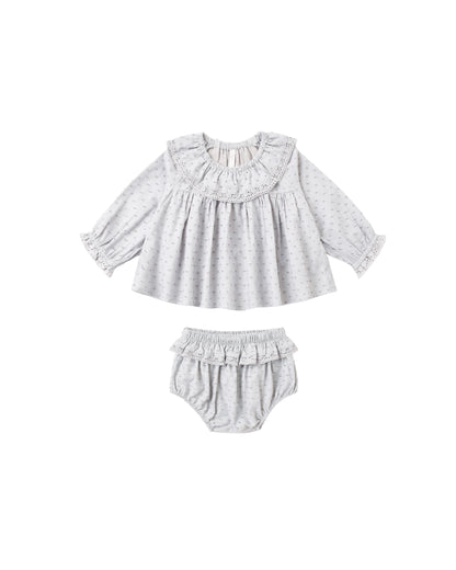 Rylee + Cru Rori Set - Dusty Blue