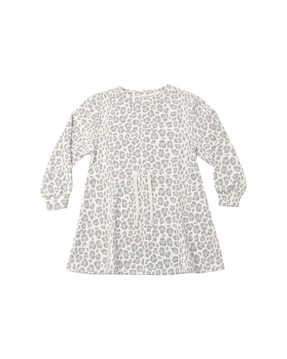 Rylee + Cru Tate Dress - Blue Leopard
